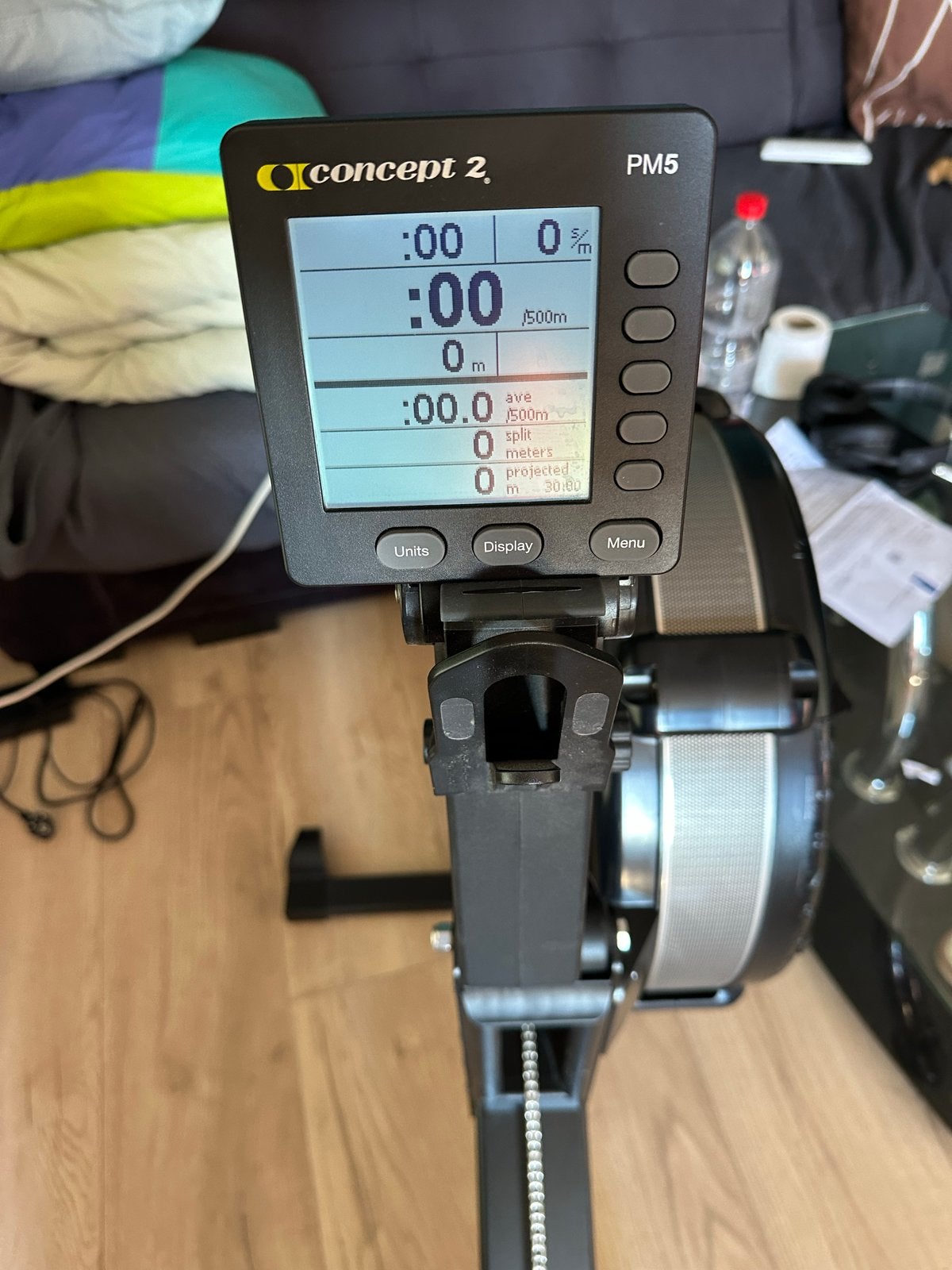 Concept 2 Roeitrainer PM5, Ophalen of Verzenden, Zo goed als nieuw, Metaal, Armen