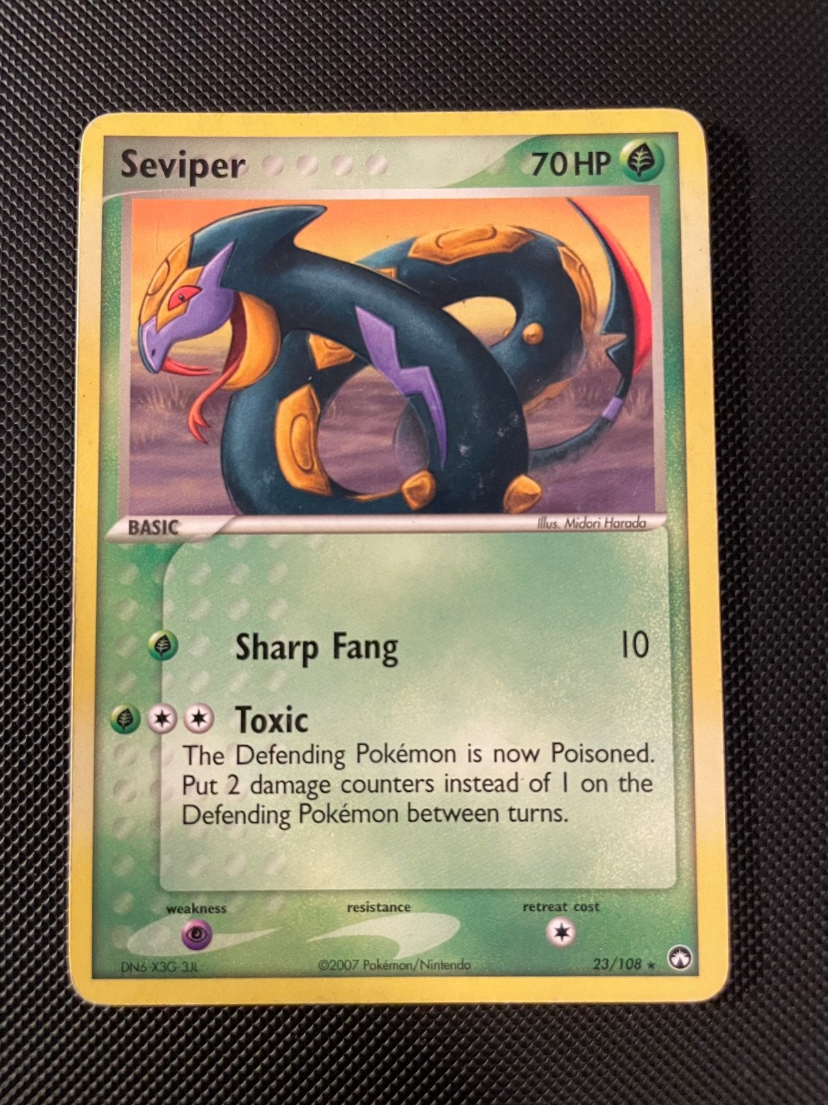 Seviper Rare 23/108 Ex Power Keepers, Ophalen of Verzenden, Zo goed als nieuw