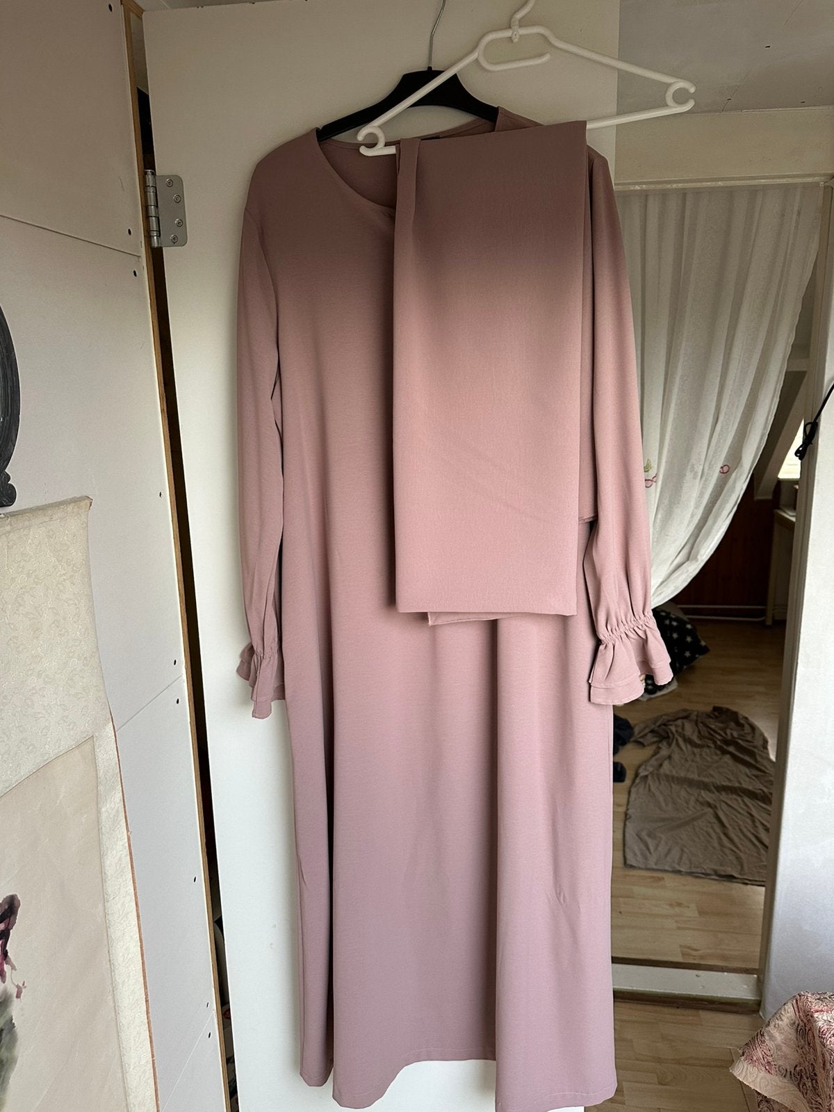Khimar set oud roze BYeleysa, Kleding | Dames, Ophalen of Verzenden, Zo goed als nieuw, Roze, Overige typen