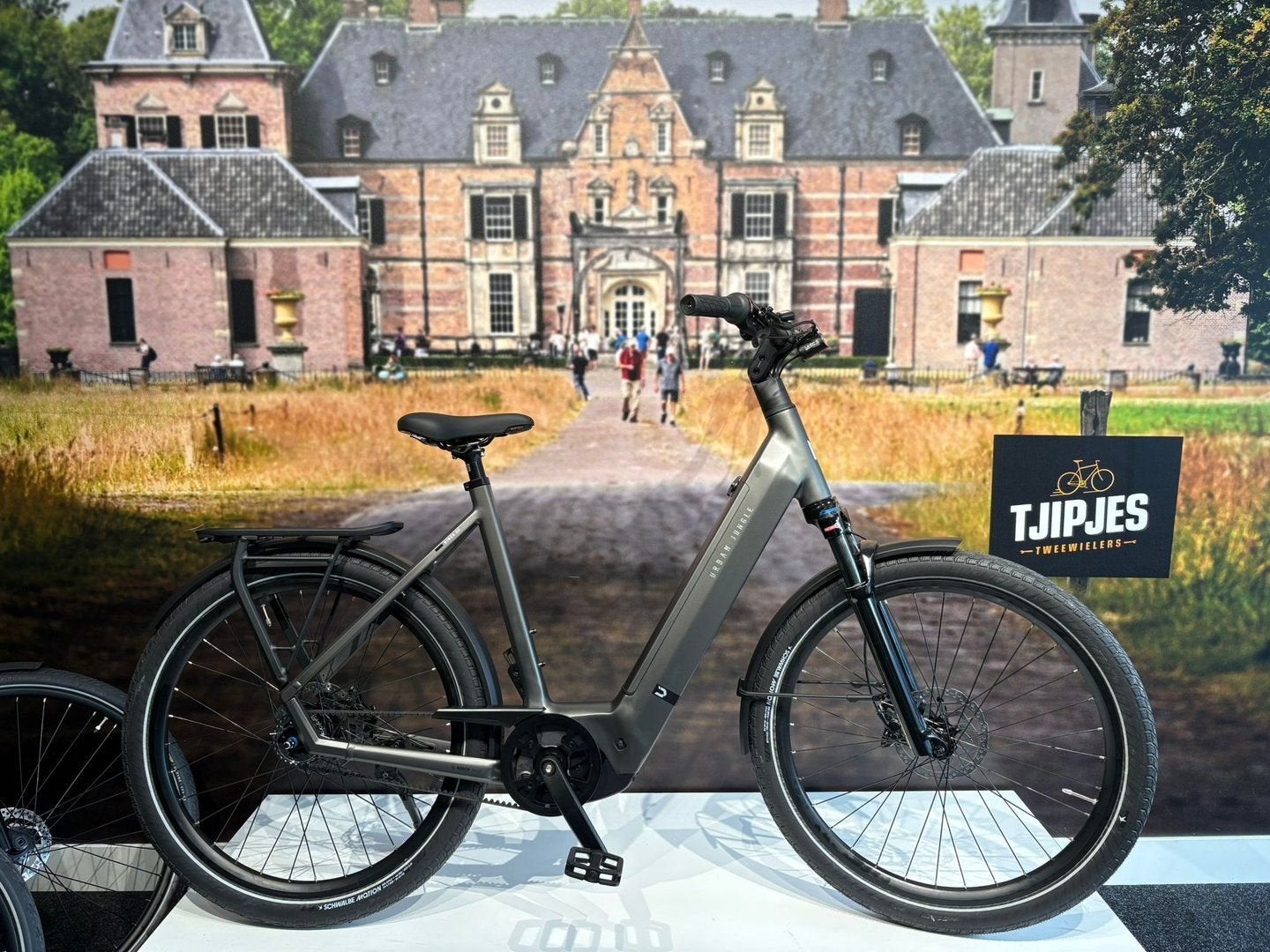Urban Jungle Ginza 3.0 Dames E-bike Grijs | 44/49/54 cm | €4