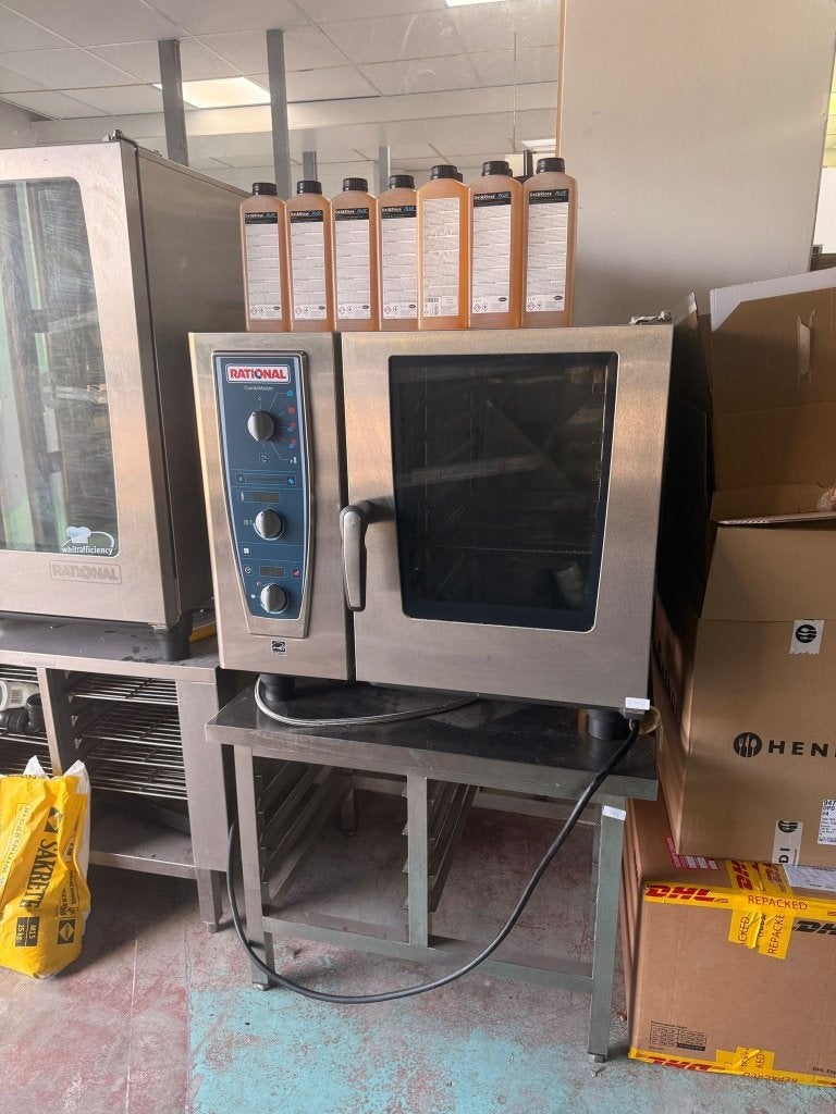 Rational combi steamer oven cm61, Ophalen of Verzenden, Gebruikt, Ovens, Magnetrons en Steamers