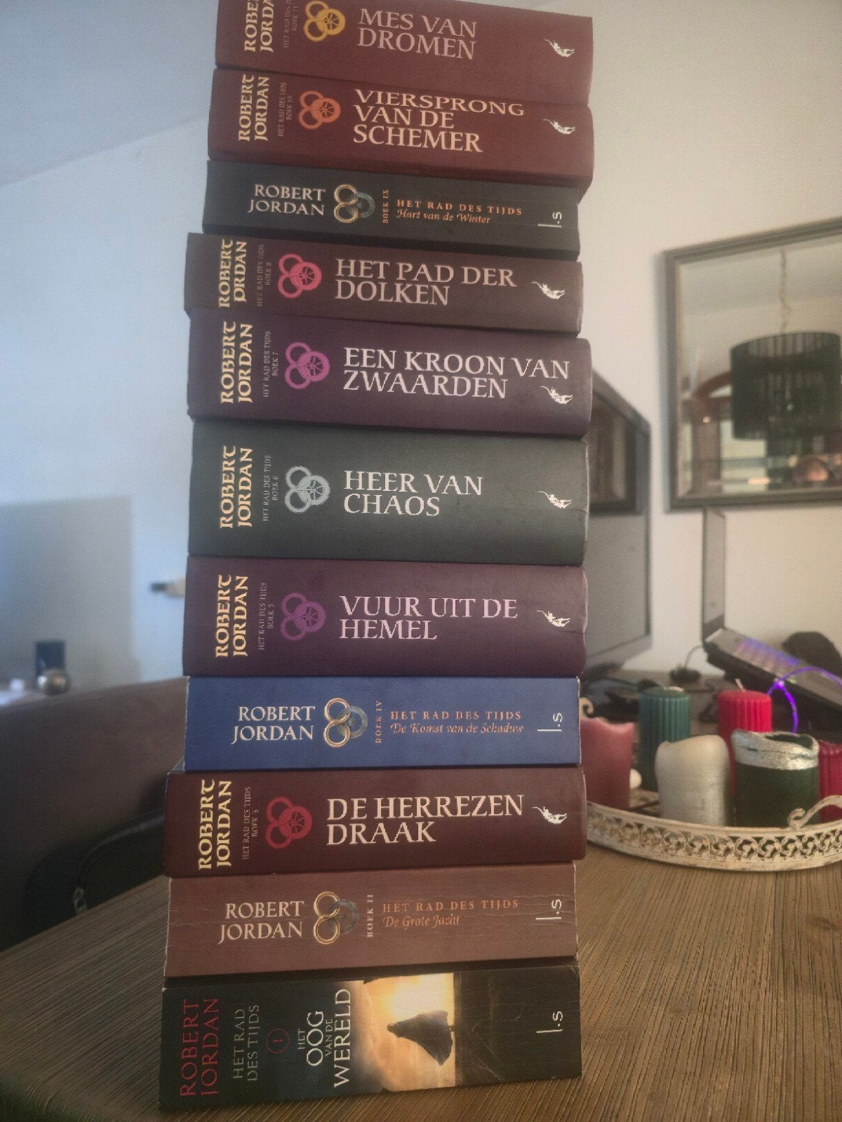 Het Rad des Tijds - Robert Jordan (11 boeken), Ophalen of Verzenden
