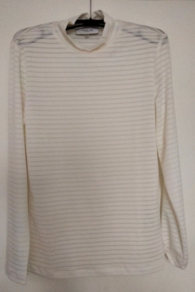 ZGAN trui Selected Femme L wit, Wit, Ophalen of Verzenden, Zo goed als nieuw, Maat 42/44 (L)
