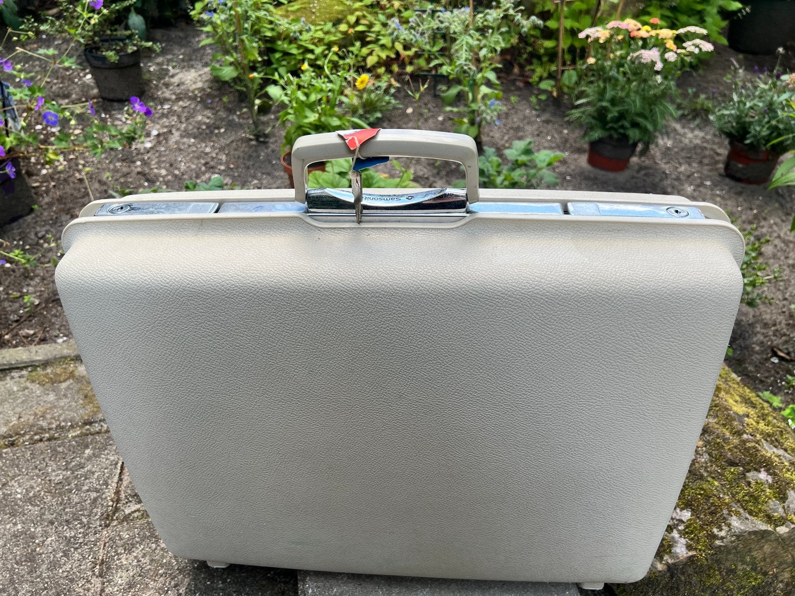 Samsonite Koffer met slot., Ophalen of Verzenden, Gebruikt, Hard kunststof, Slot