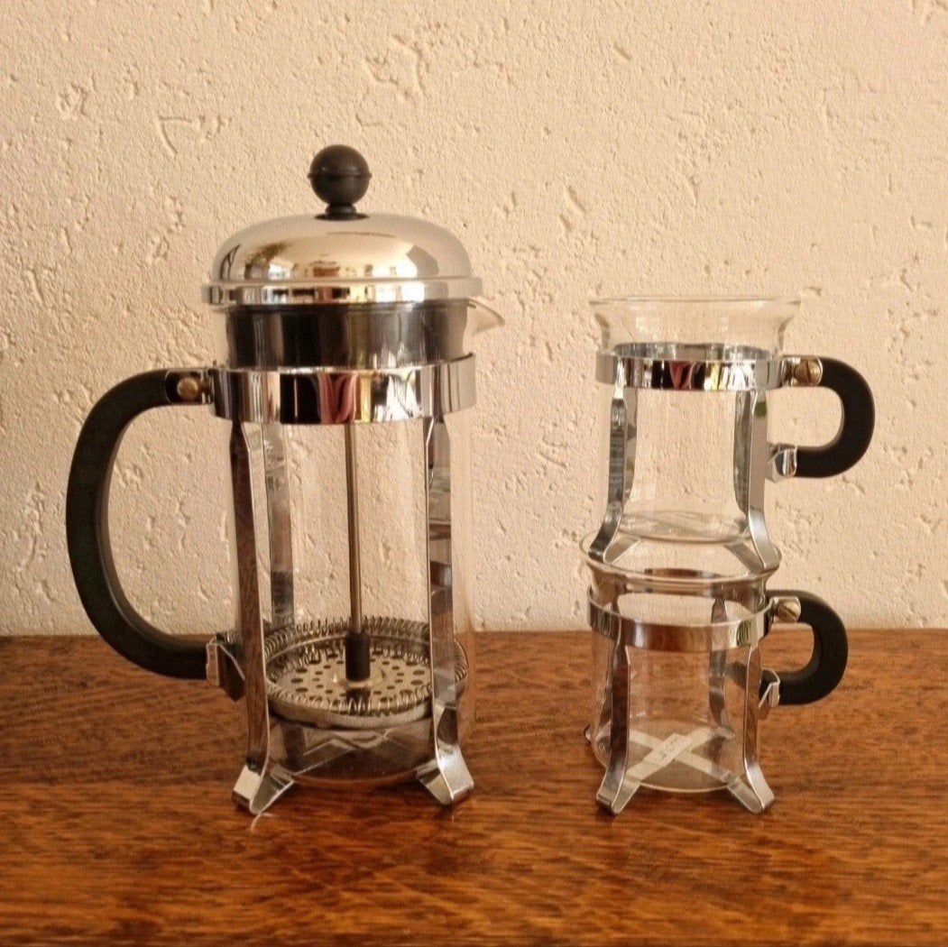 Bodum chambord cafetirre french press koffiemaker, Ophalen of Verzenden, Glas, Overige stijlen