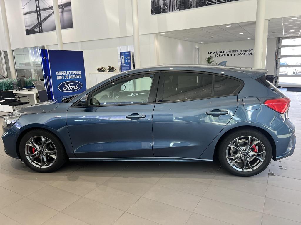 Ford Focus 1.0 EcoBoost Titanium X Business STOEL - STUUR -, 12 maanden, Gebruikt, Euro 6, Blauw