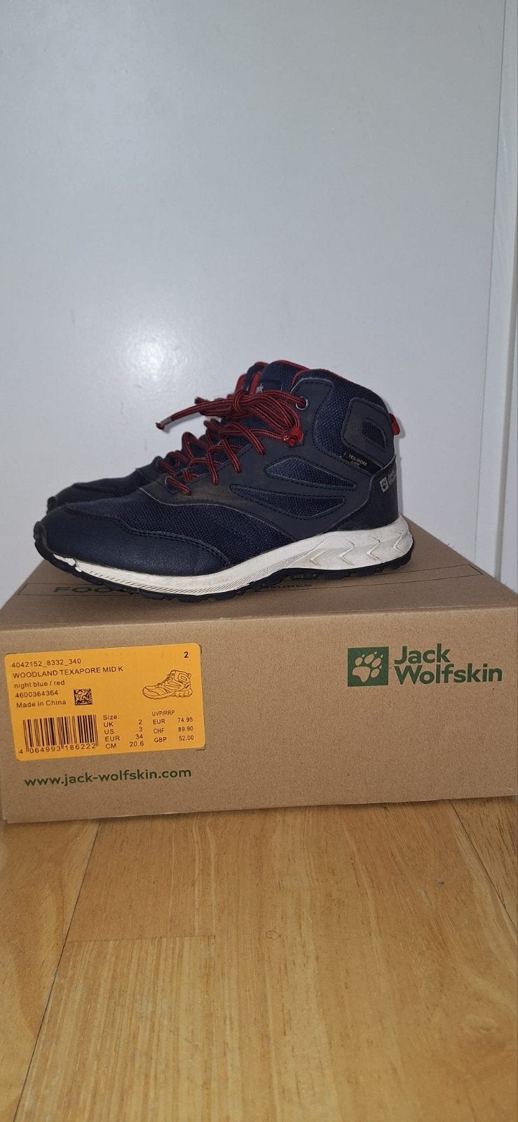 Jack Wolfskin schoenen maat 34, Gebruikt, Jack Wolfskin, Schoenen, Ophalen of Verzenden