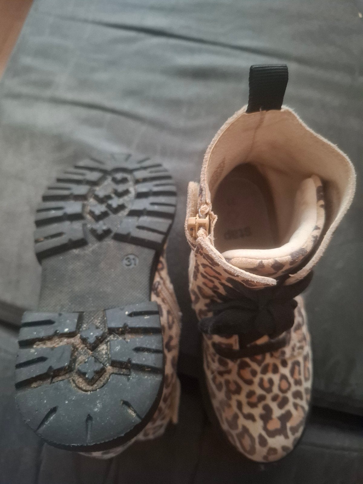 leuke panter boots, Ophalen, Zo goed als nieuw, Meisje