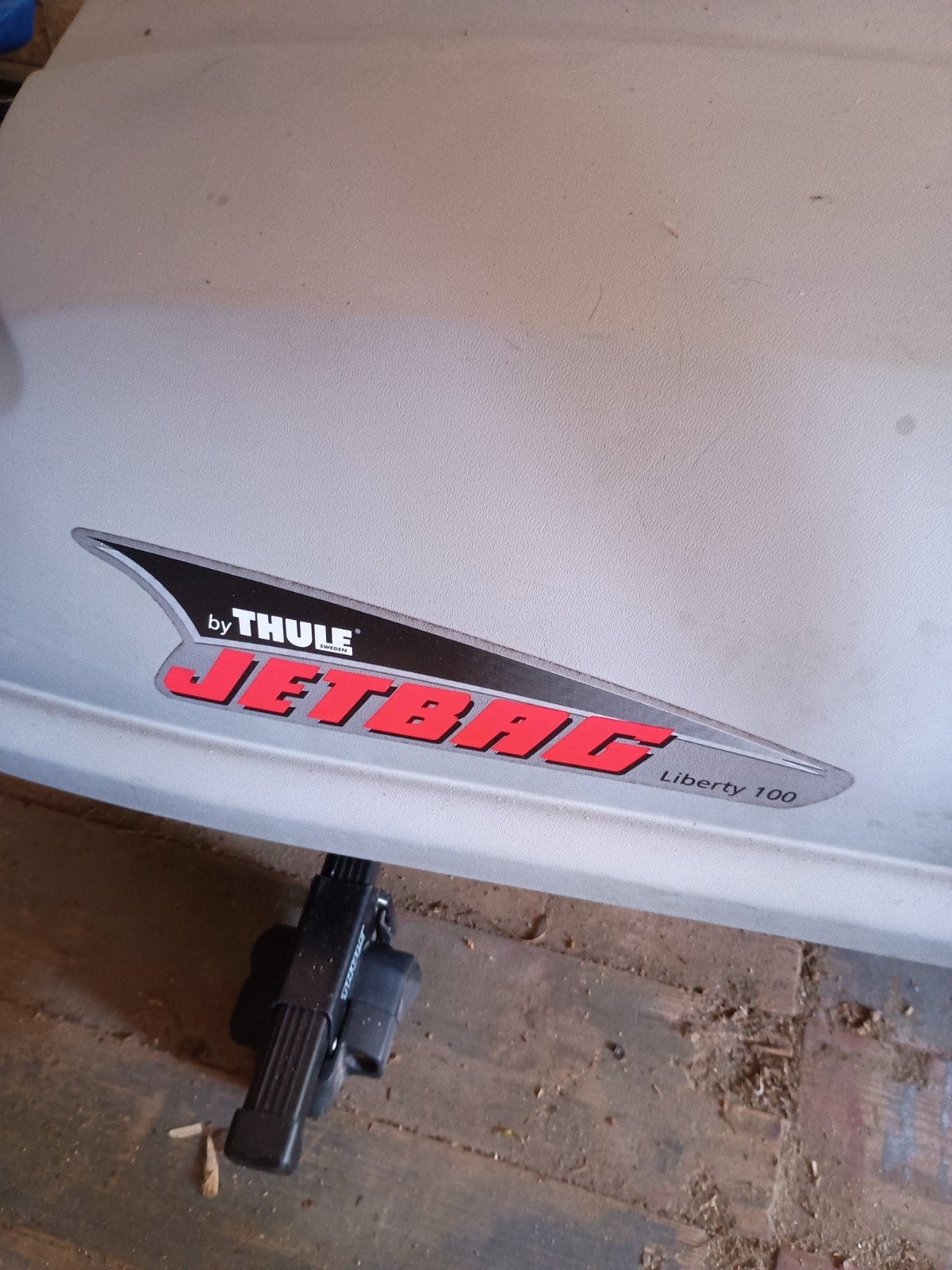 Thule Jetbag Liberty 100 dakkoffer met dakdragers, Auto diversen, Ophalen, Gebruikt