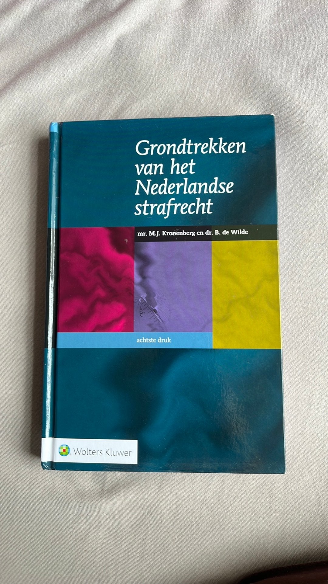 Grondtrekken van het Nederlandse strafrecht, Boeken, Ophalen of Verzenden, Zo goed als nieuw