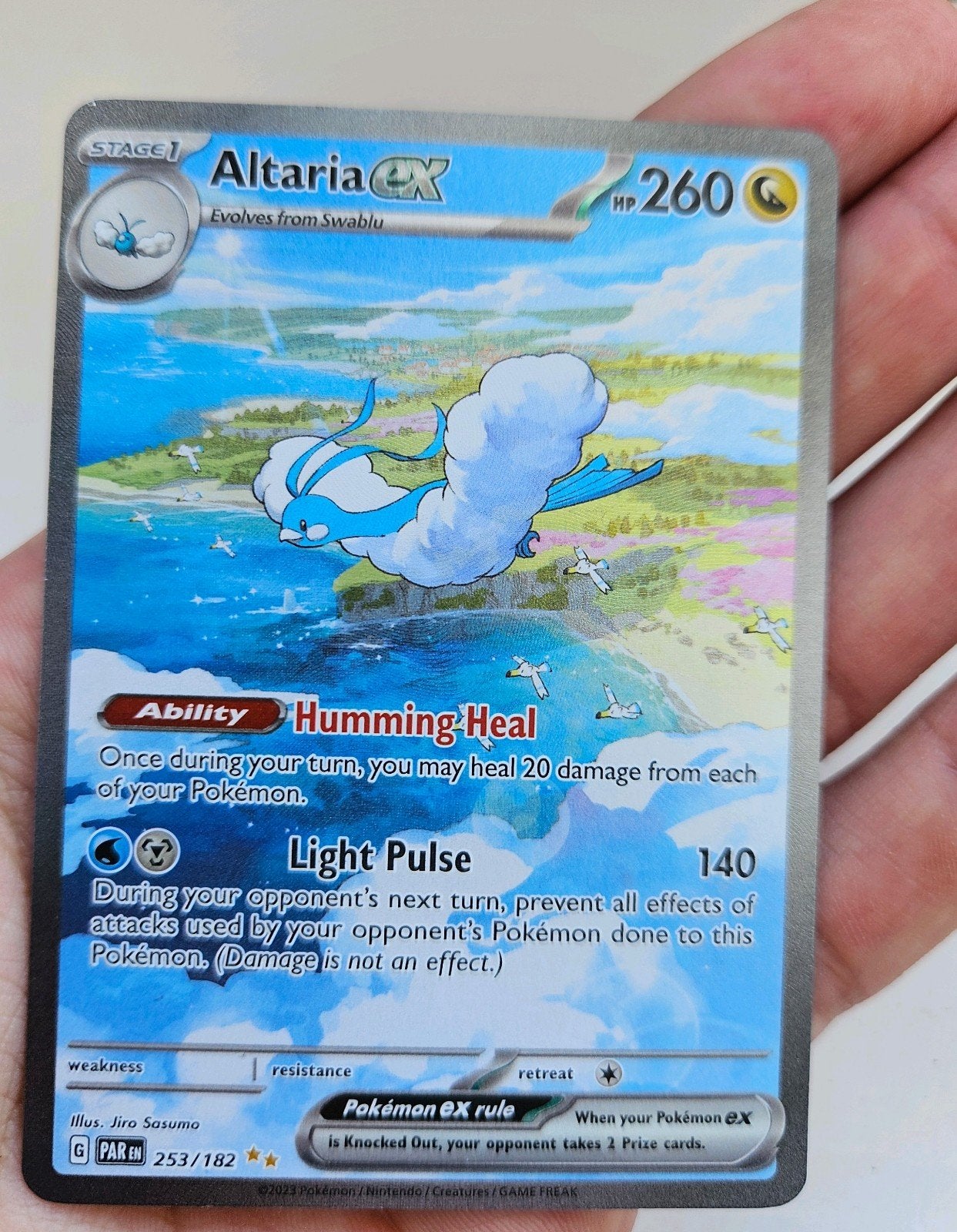 Pokemon Altaria ex 253/182, Ophalen of Verzenden, Nieuw
