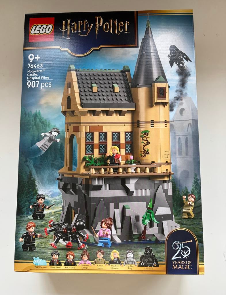 Lego Harry Potter Zweinstein Ziekenhuisvleugel 76463 Nieuw!, Lego, Denemarken, Ophalen of Verzenden, Complete set