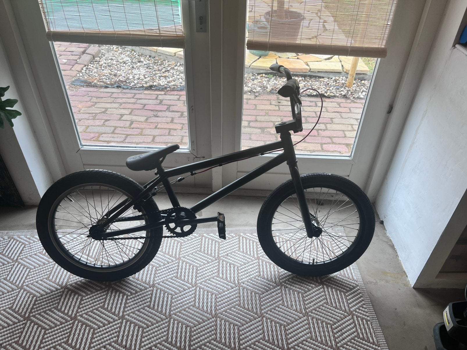 Mooie zwarte bmx, Fietsen en Brommers, Ophalen, Zo goed als nieuw, Staal