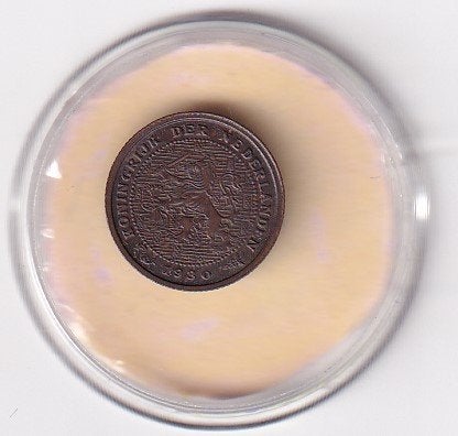 1/2 Cent 1930 Zeer Netjes, Verzenden, Koningin Wilhelmina, Overige waardes, Losse munt