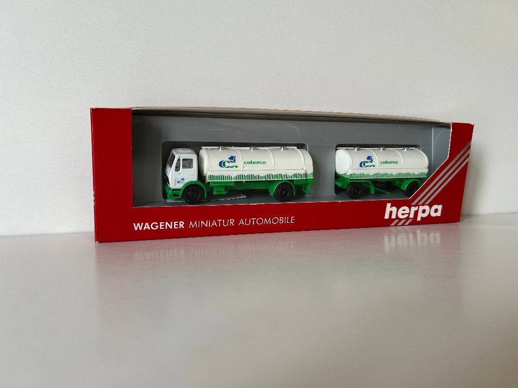 Herpa Coberco, 1:87, Ophalen of Verzenden, Nieuw, Bus of Vrachtwagen, Herpa