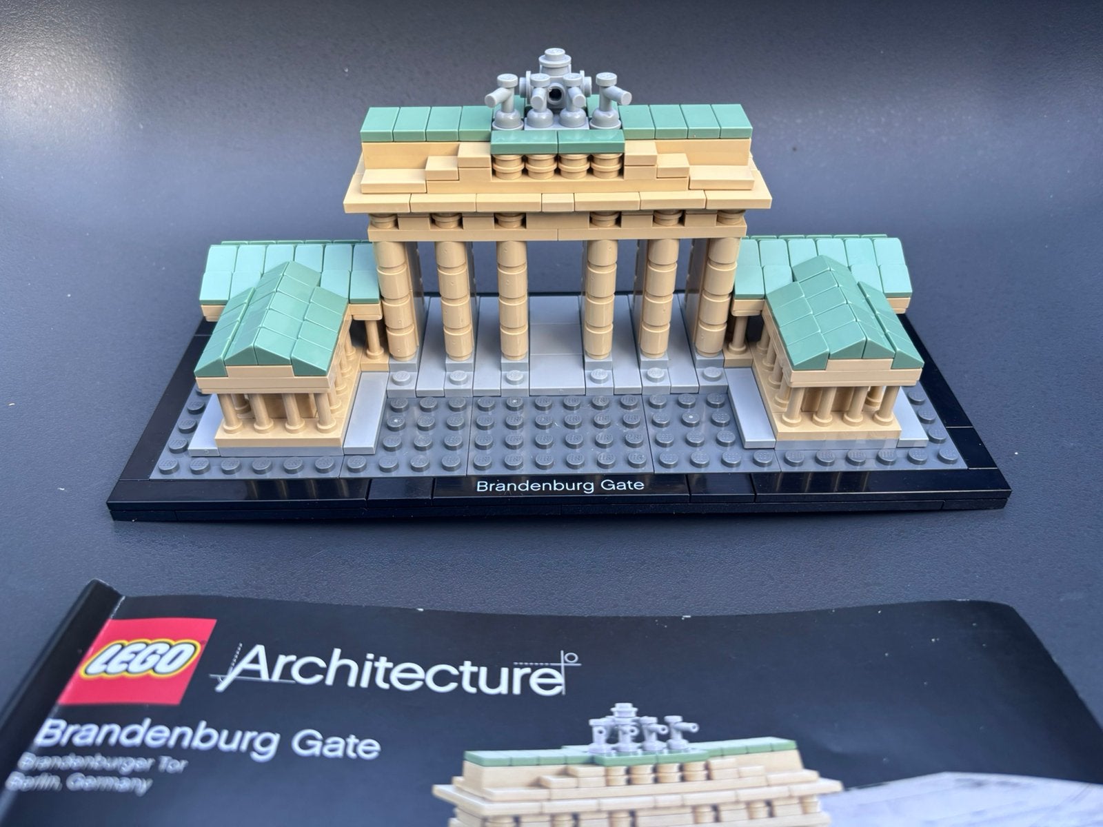 Lego Architecture set 21011 ‘Brandenburg Gate’ uit 2011, Gebruikt, Lego, Compleet, Architecture