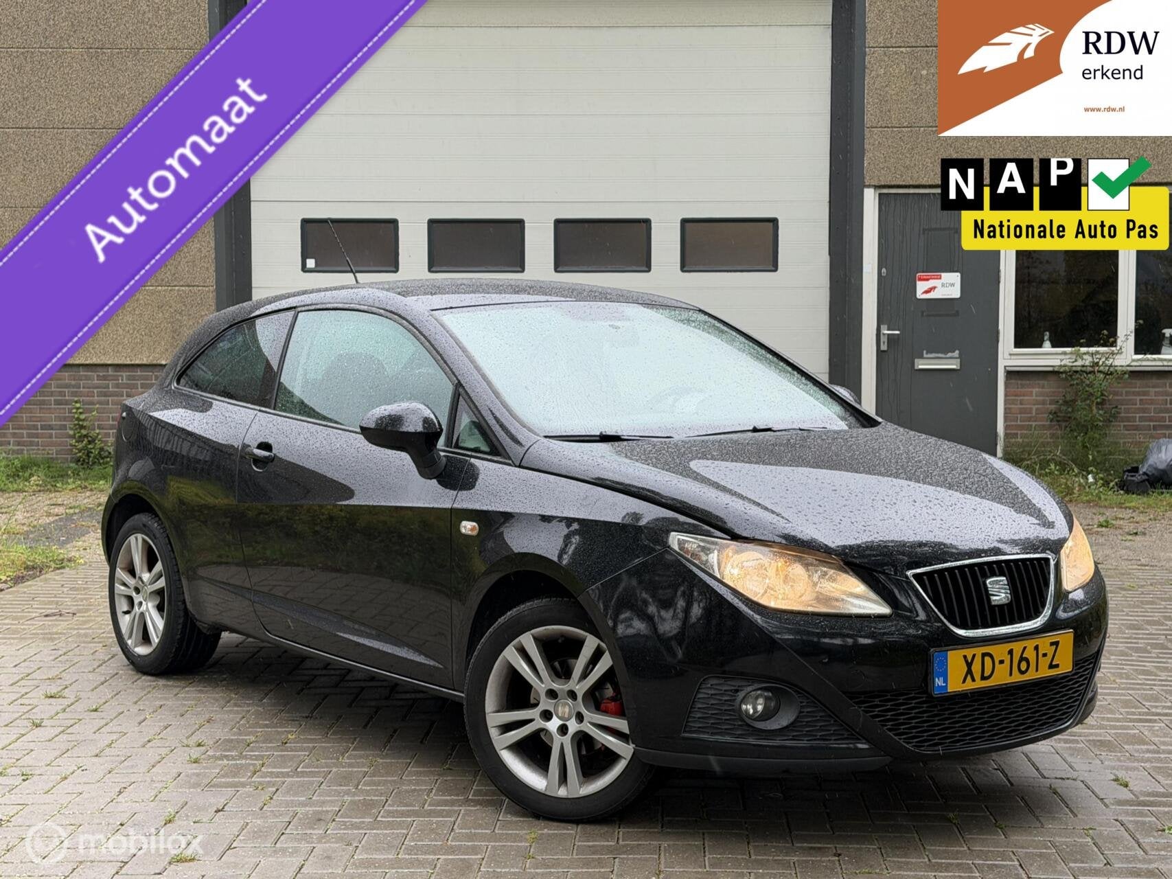 Seat Ibiza 1.6 Signo AUTOMAAT|CRUISE, Auto's, 4 cilinders, Bedrijf, 1000 kg, Metallic lak