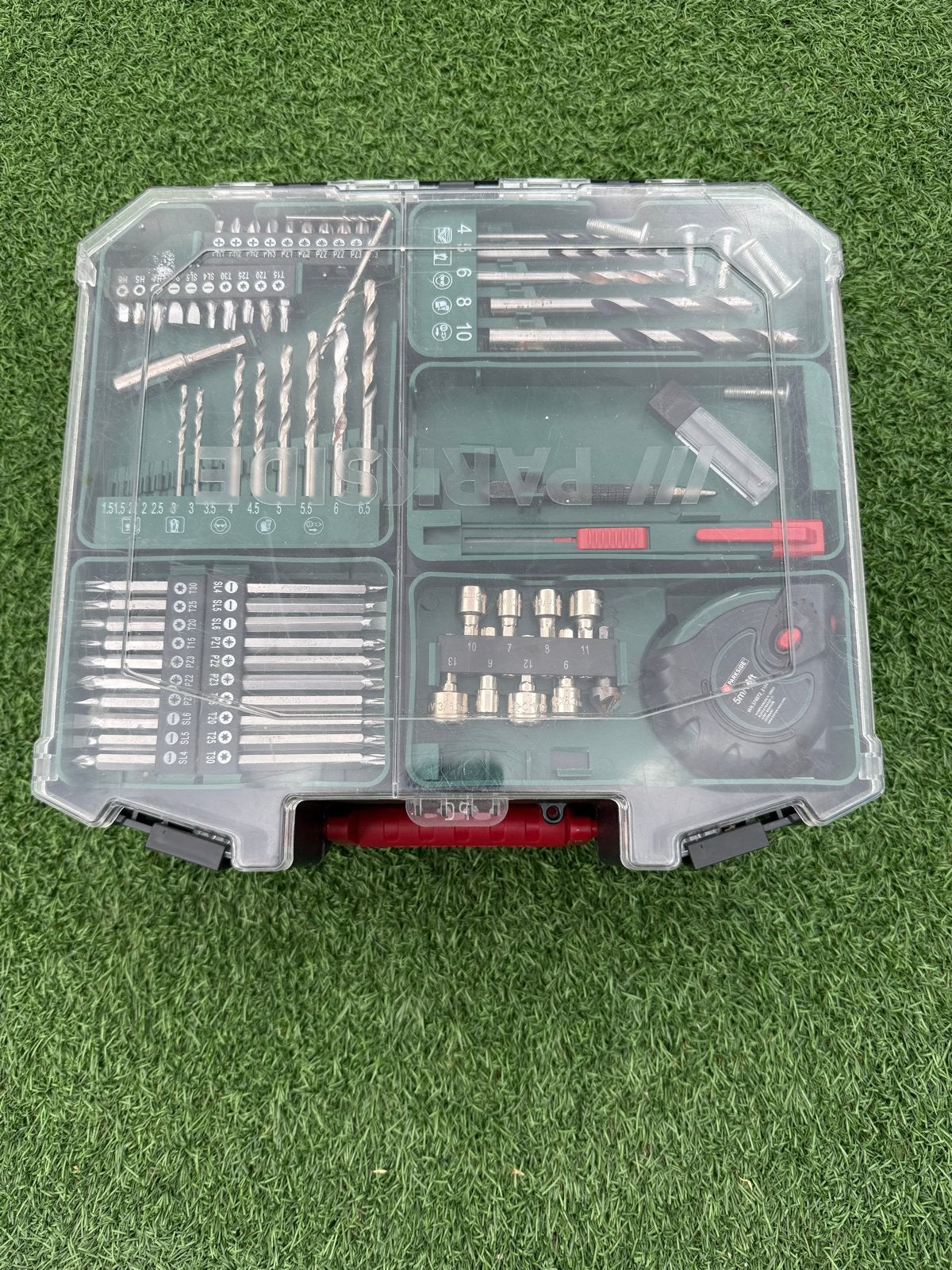 Parkside Boor-/Schroefmachine met uitgebreide accessoireset, 600 watt of meer, Variabele snelheid, Ophalen of Verzenden, Zo goed als nieuw