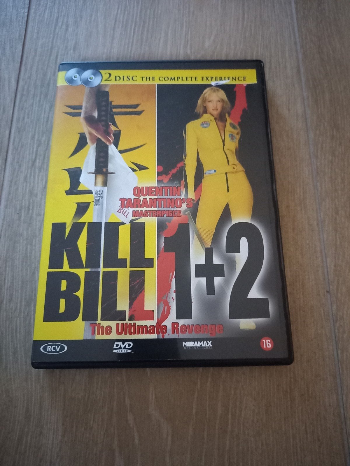 Kill Bill dvd box, beide films, Vanaf 16 jaar, Ophalen of Verzenden, Zo goed als nieuw