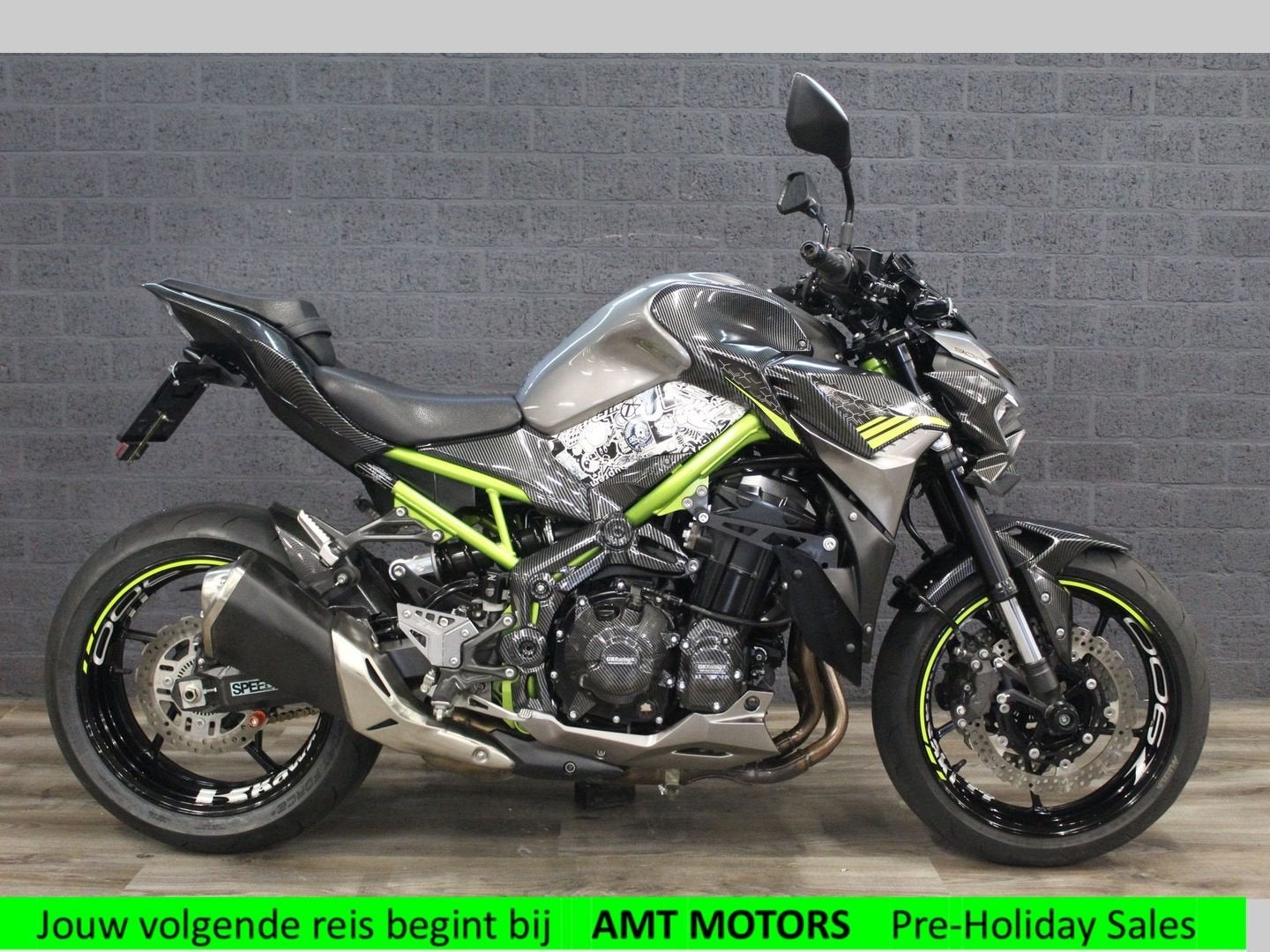 KAWASAKI Z900 70kW PERFORMANCE (bj 2020) 26,290 km CARBON, Motoren, Bedrijf, Onbekend, KAWASAKI, Onbekend