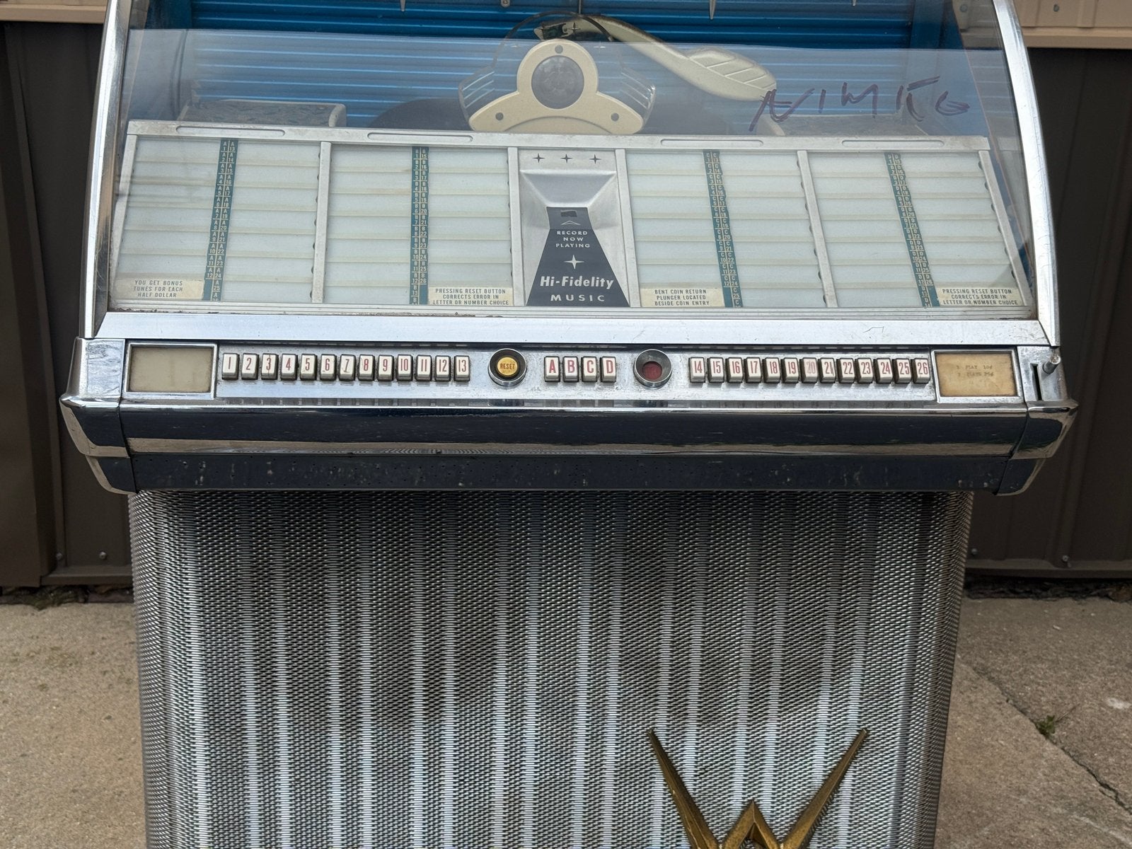 PRESALE DEAL: WURLITZER model 2304 jukebox, Verzamelen, Automaten | Jukeboxen, Ophalen, Gebruikt, 1950 tot 1960, Wurlitzer