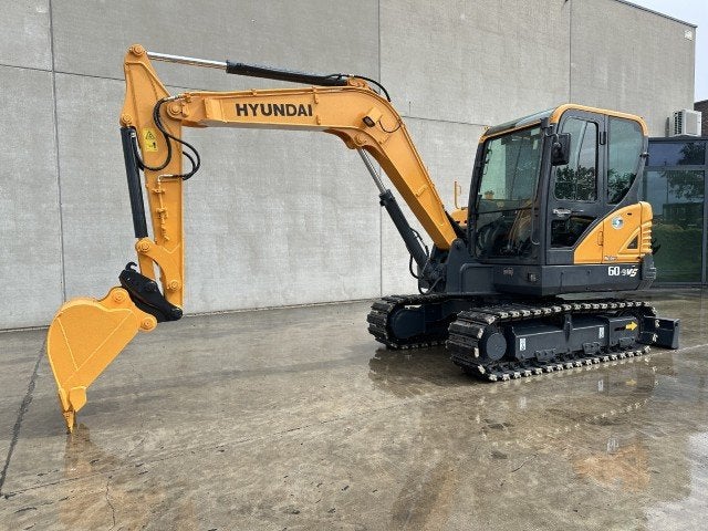 2016 Hyundai R60 VS Midi-graafmachine, Graafmachine