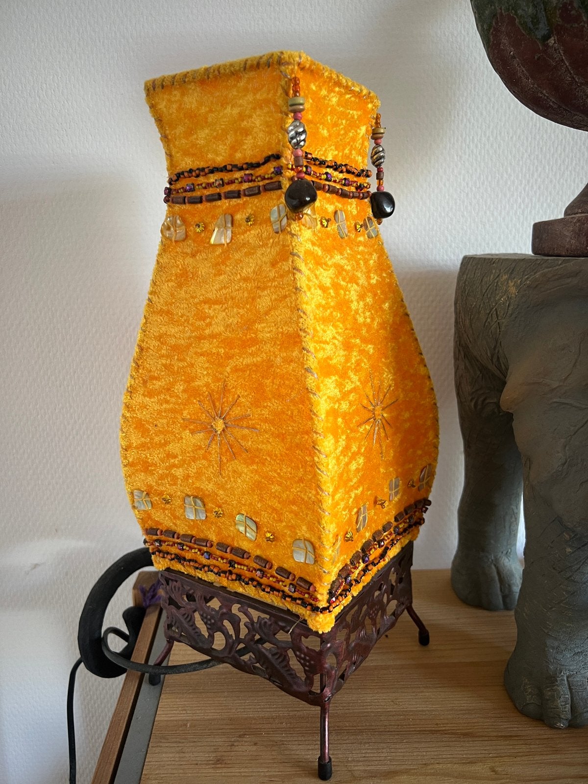 Vintage lamp, Ophalen of Verzenden