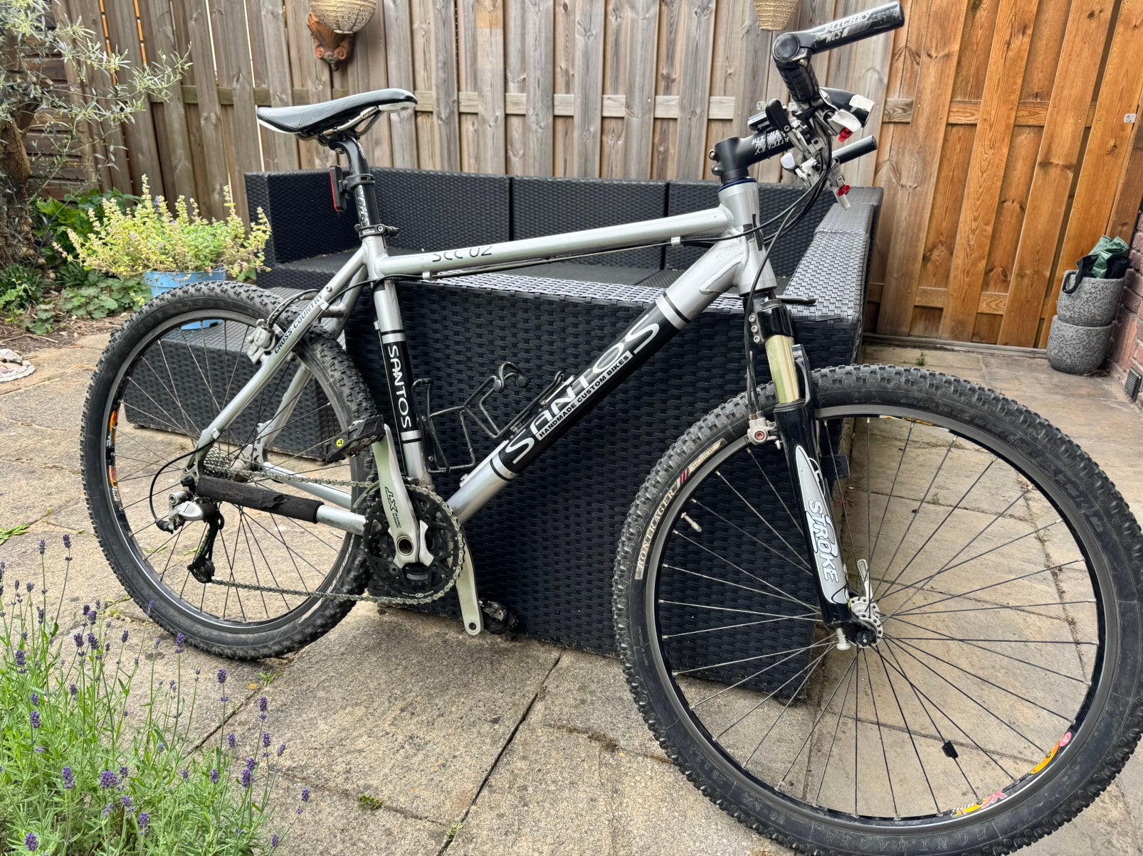 Santos SCC 02 Cross-Country Mountainbike - XT afgemonteerd, Overige merken, Gebruikt, Hardtail, Ophalen of Verzenden