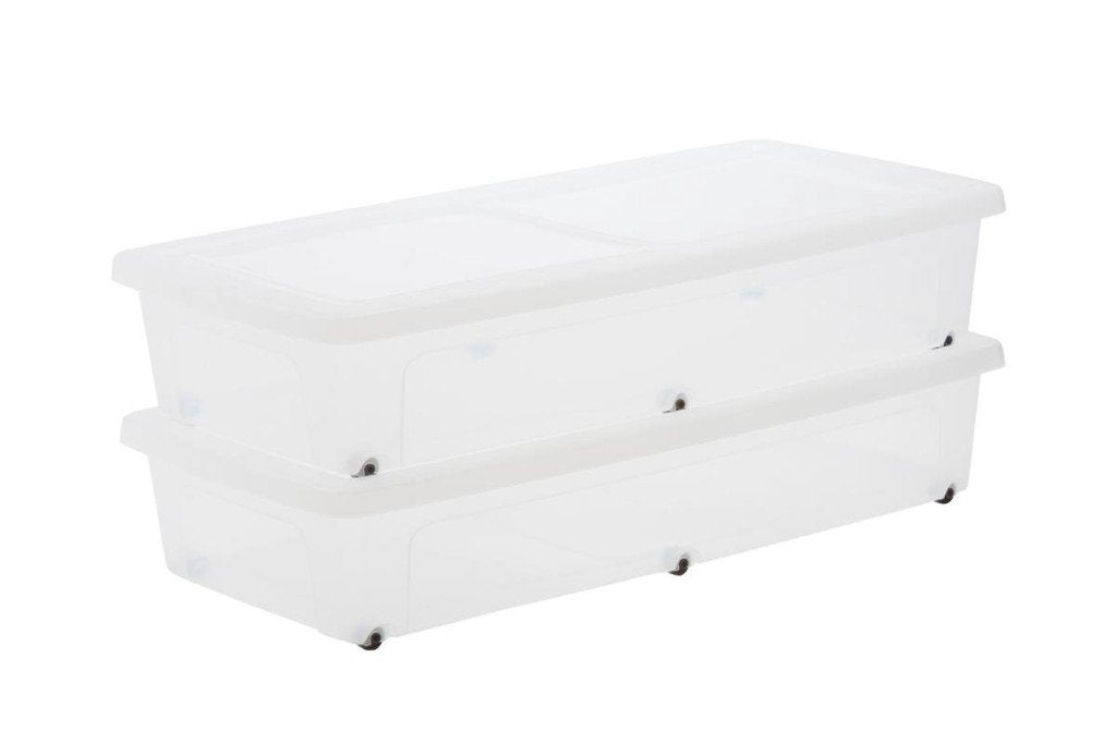 IRIS Clearbox Opbergbox - 35L -  Set van 2, Ophalen, Overige stijlen, Nieuw, Kunststof