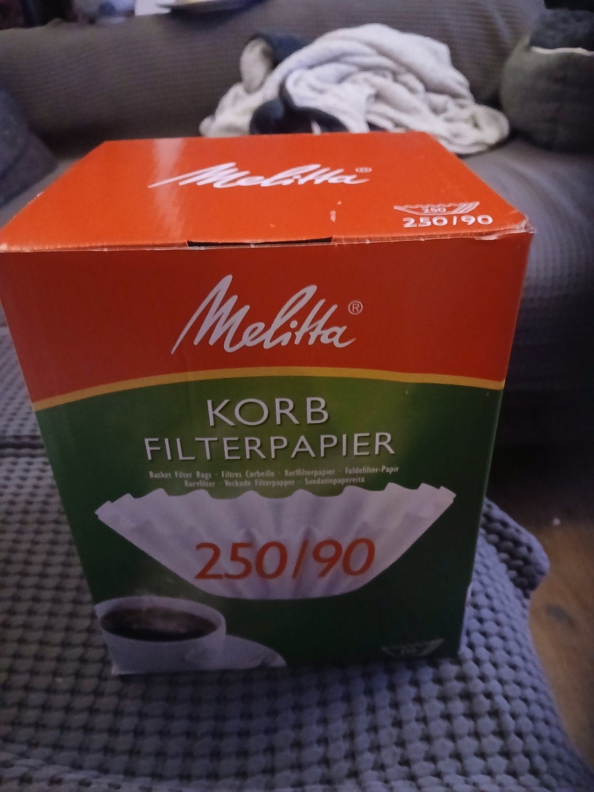 Melitta koffiefilters 250/90 - 6 stuks, Witgoed en Apparatuur, Ophalen of Verzenden, Nieuw, Overige modellen, Gemalen koffie