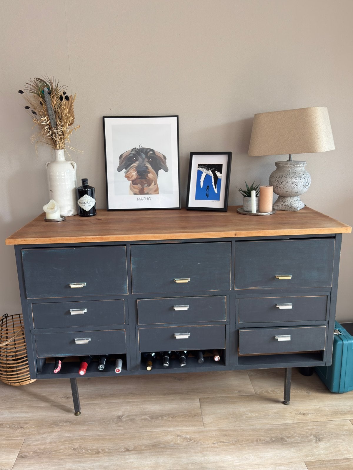 Oude toonbank kast, Ophalen, Zo goed als nieuw, 50 tot 75 cm, 100 tot 150 cm