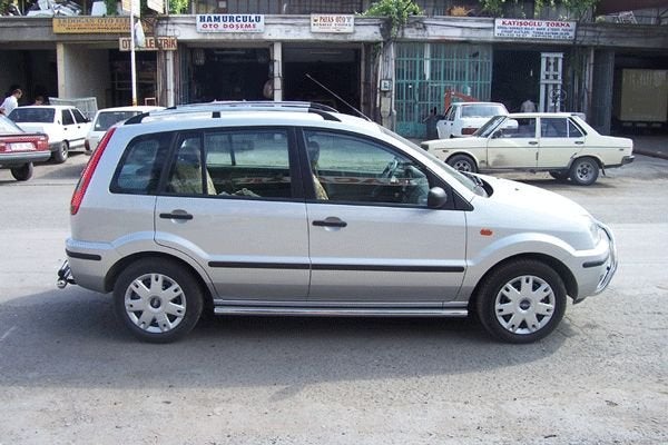 Ford Fusion Dakrails aluminium chroom