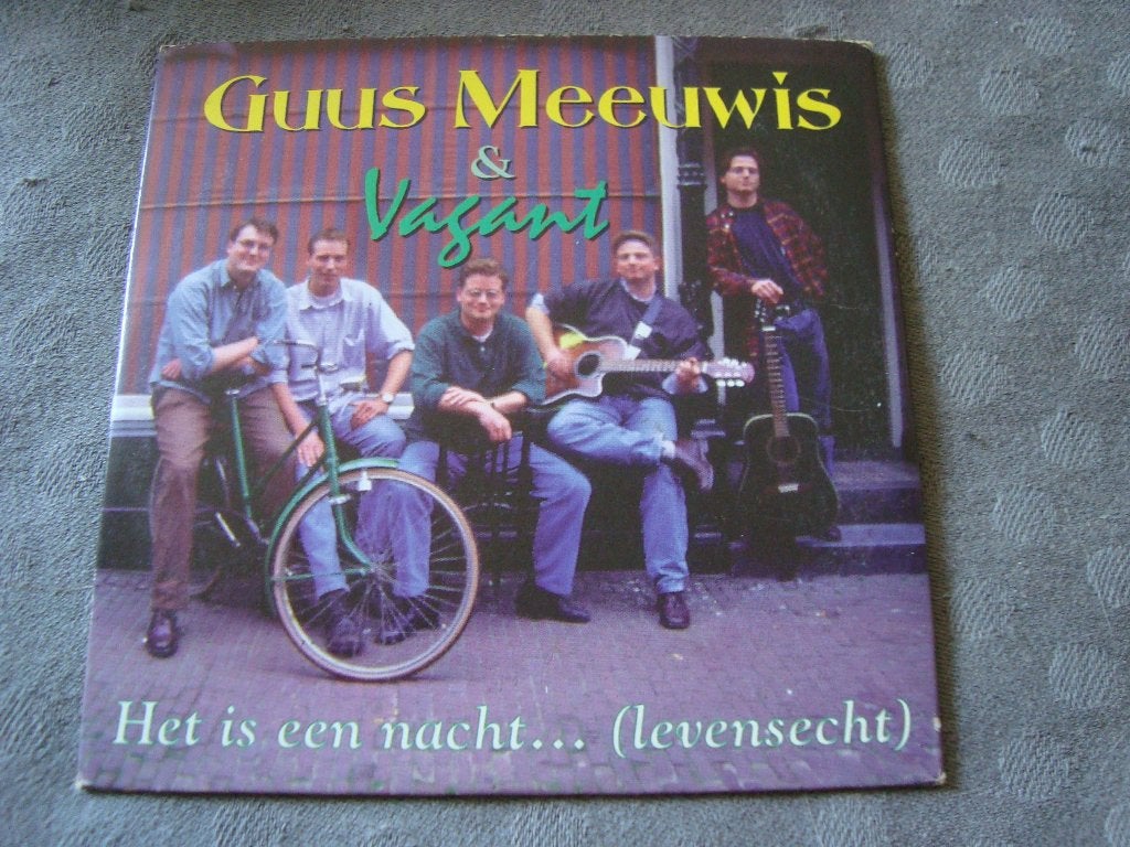 Guus meeuwis & vagant - het is een nacht cd single, Ophalen of Verzenden, Zo goed als nieuw, Nederlandstalig