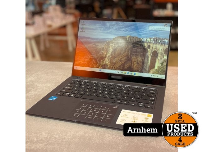 Asus Vivobook 14 Go Flip Touch 14-Inch N6000 128GB 16GB W11, Computers en Software, Windows Laptops, Asus, Zo goed als nieuw, Support@asus.com