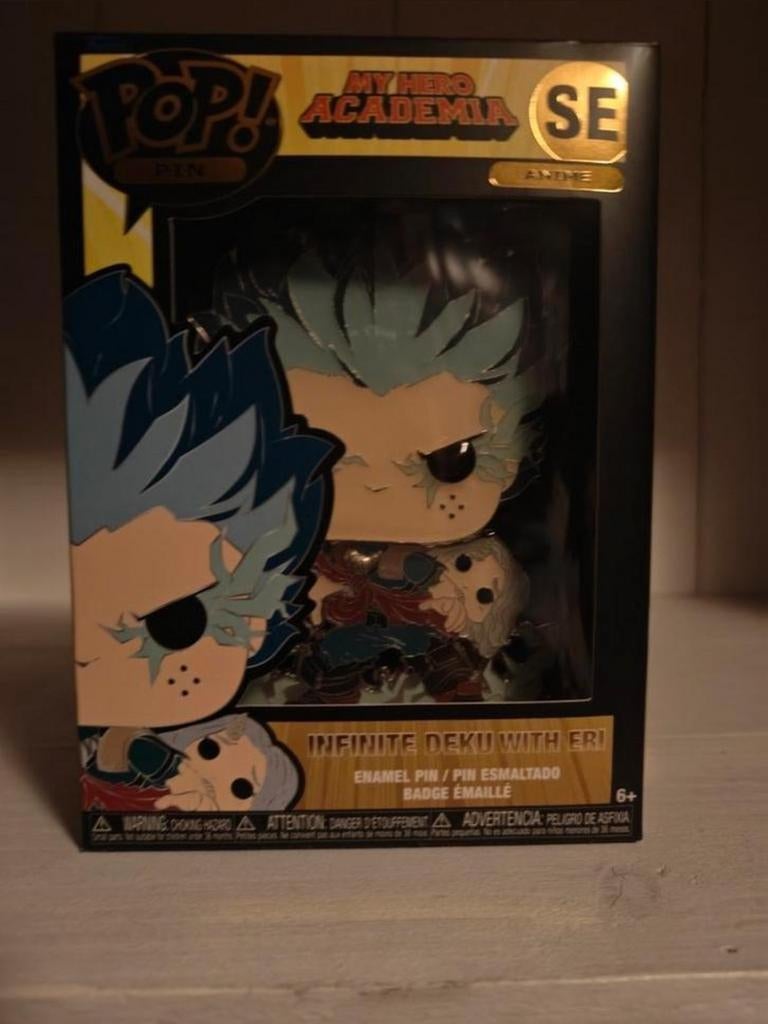 Anime figure My Hero Academia MHA Deku FunkoPop Funko pin, Ophalen of Verzenden, Zo goed als nieuw