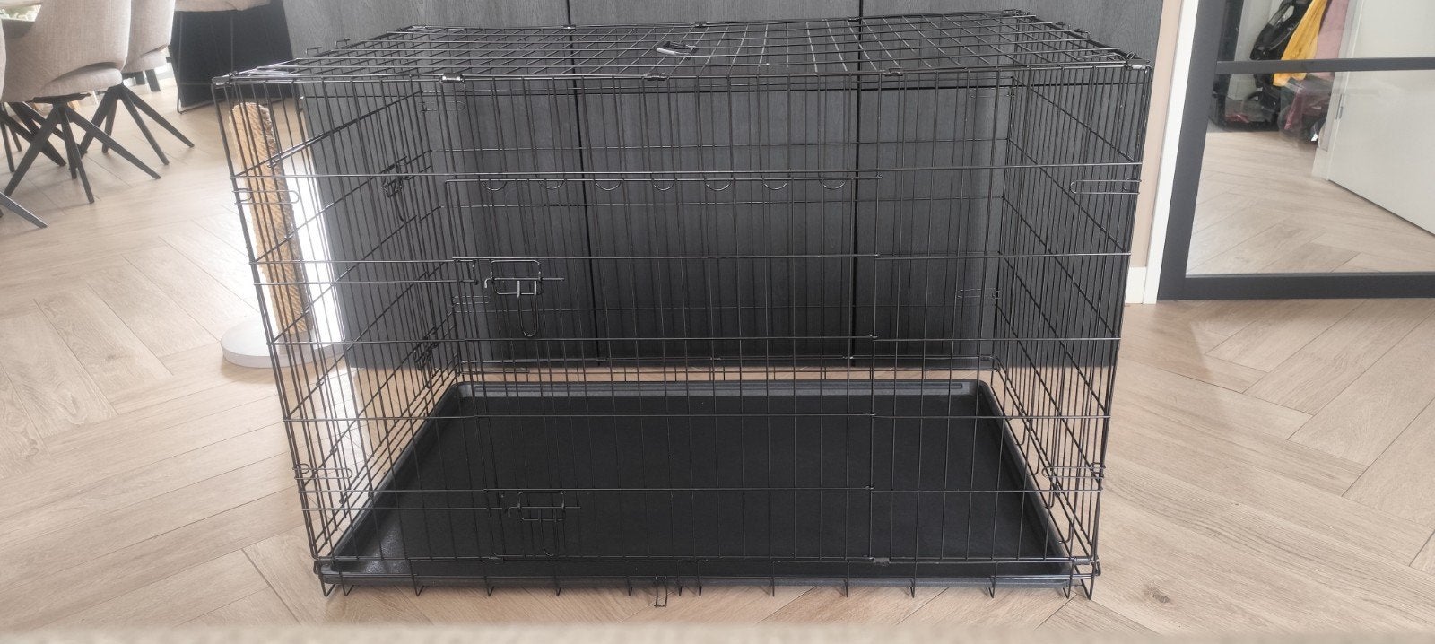 Xxl bench 122x77x82, Ophalen, Zo goed als nieuw
