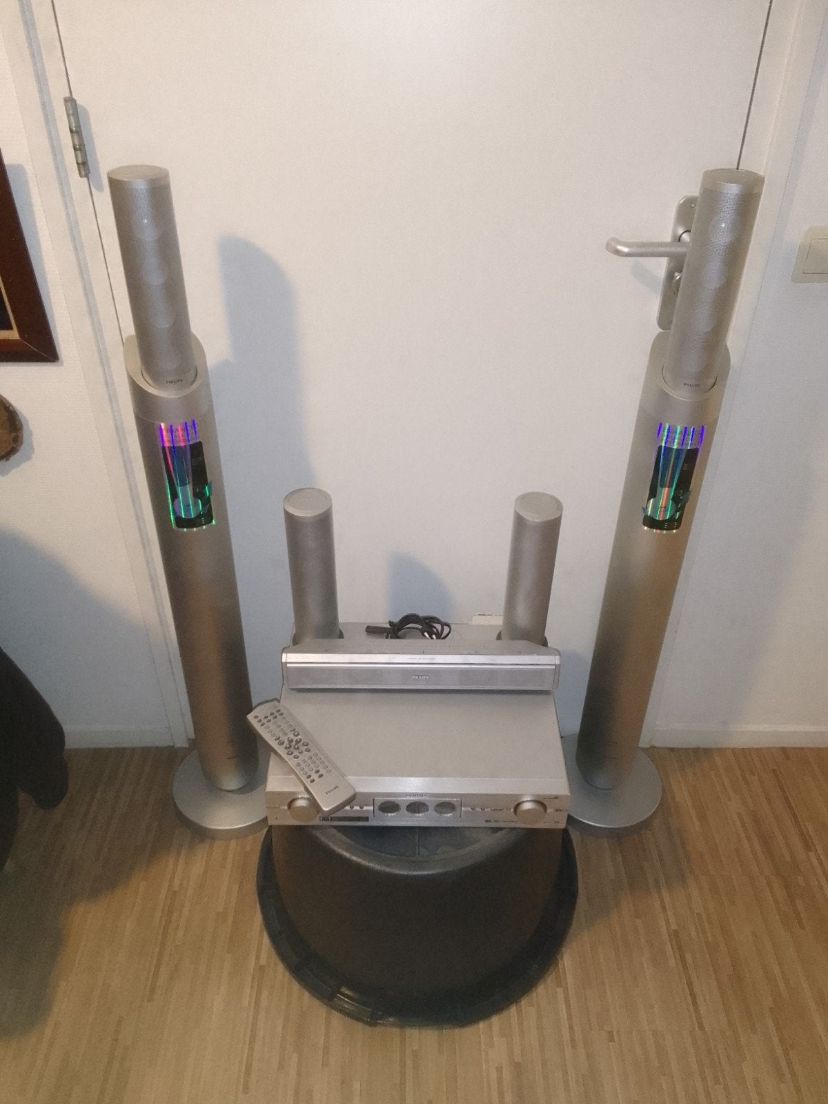Model LX900R/22S Phillips Home Cinema Set 5.1...100 watt, Audio, Tv en Foto, Home Cinema-sets, Ophalen, Philips, 70 watt of meer