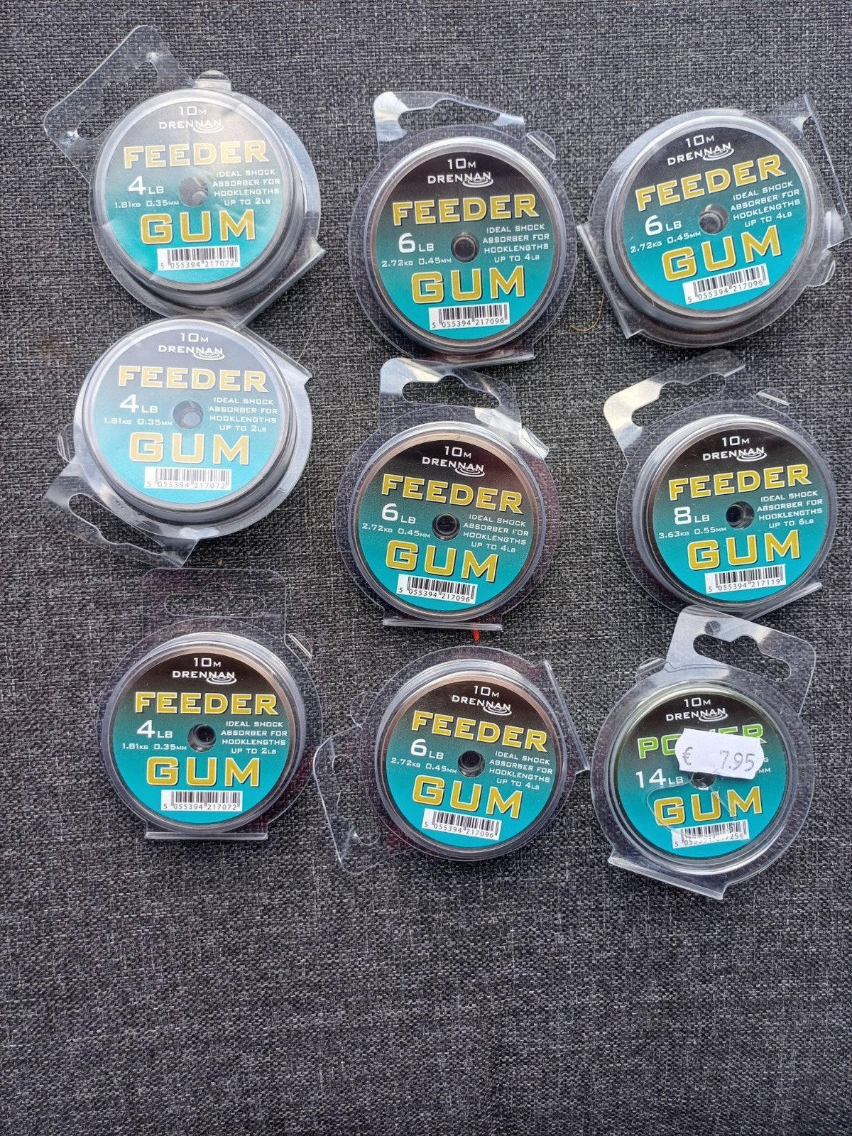 drennan feeder gum  div  diktes, Ophalen, Nieuw, Complete set