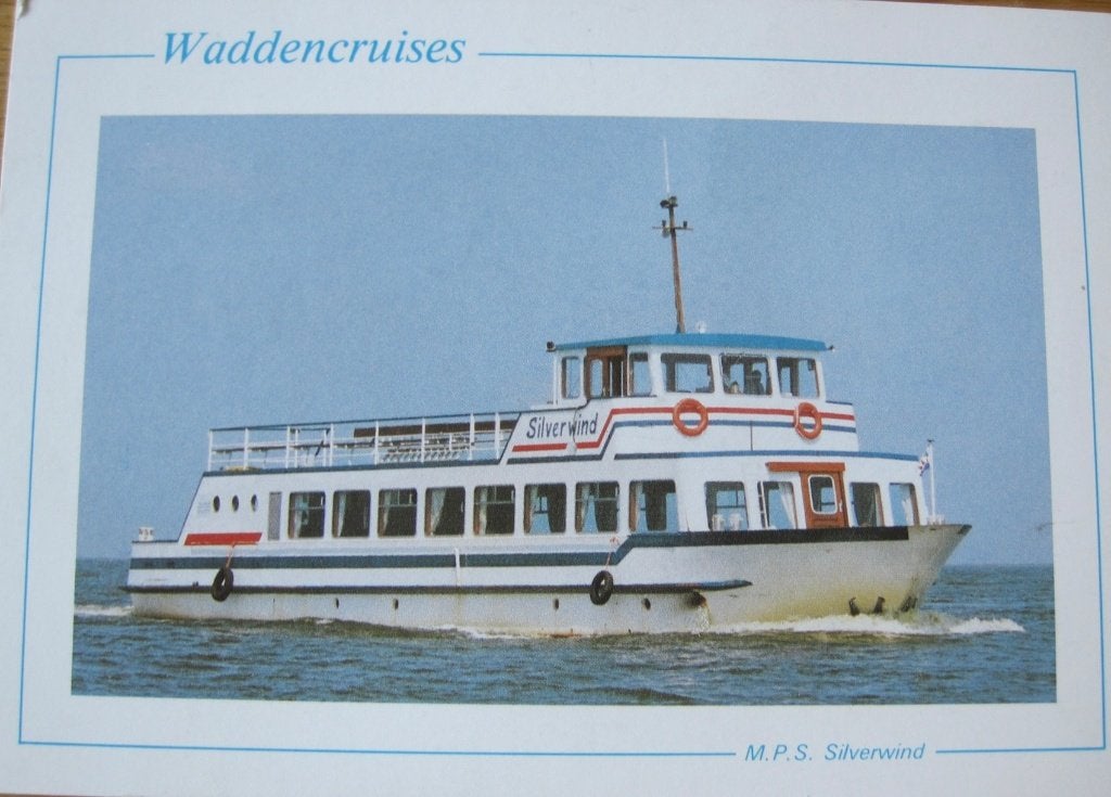 Motorschip de Silverwind - rederij Waddenvaart - nieuw, Verzenden, 1980 tot heden, Ongelopen, Overige thema's