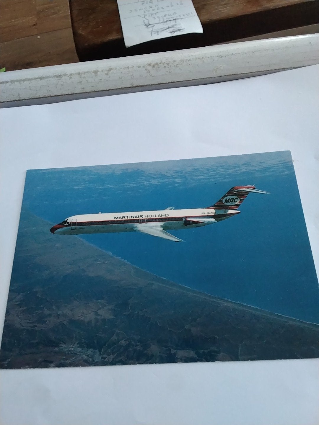 Martinair Holland DC-9 Vliegtuig Ansichtkaart, Ophalen of Verzenden