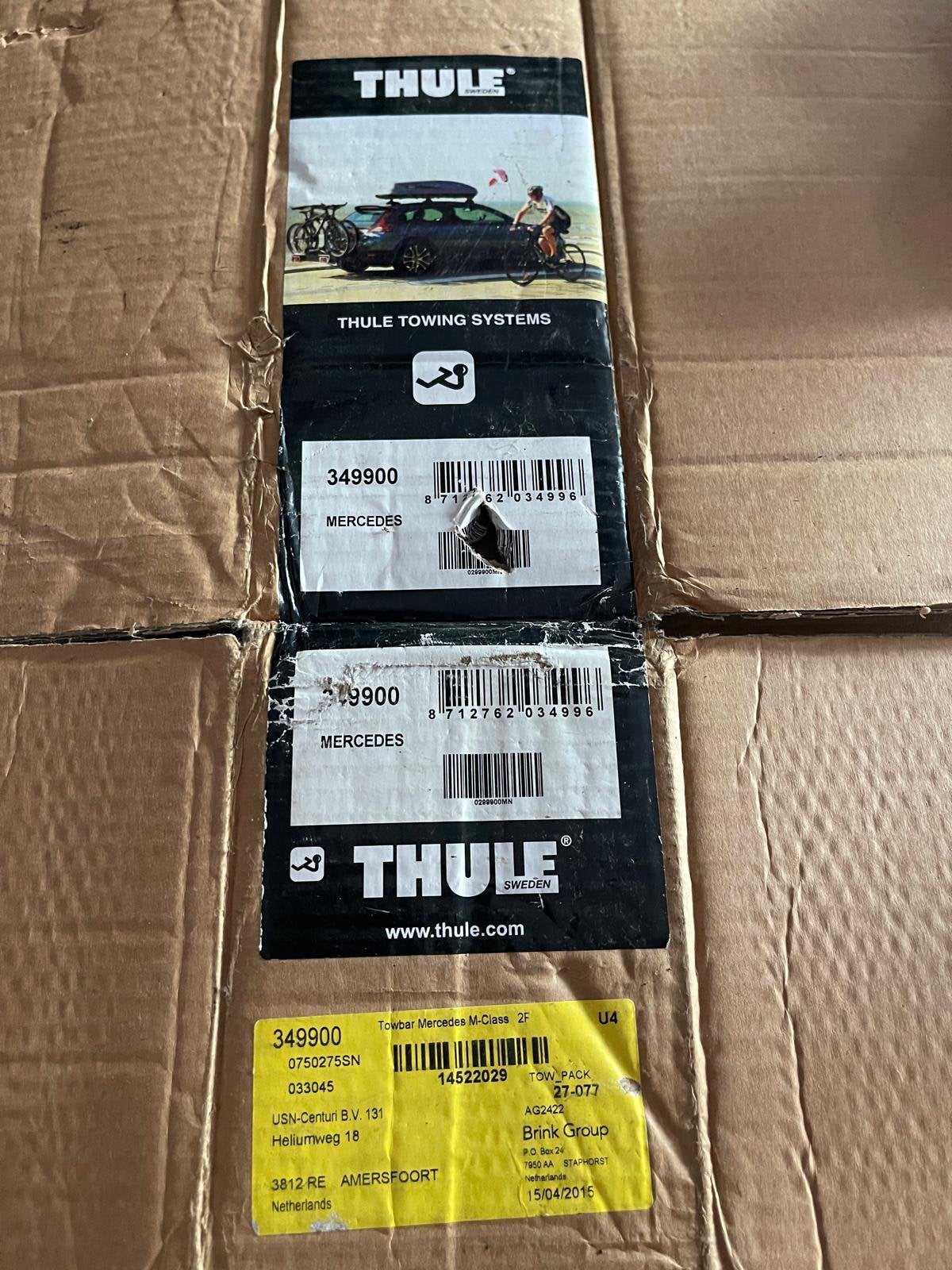 Trekhaak Mercedes, Ophalen