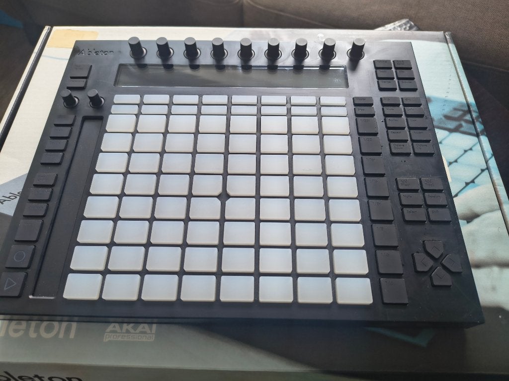 Ableton push 1, Ophalen, Gebruikt