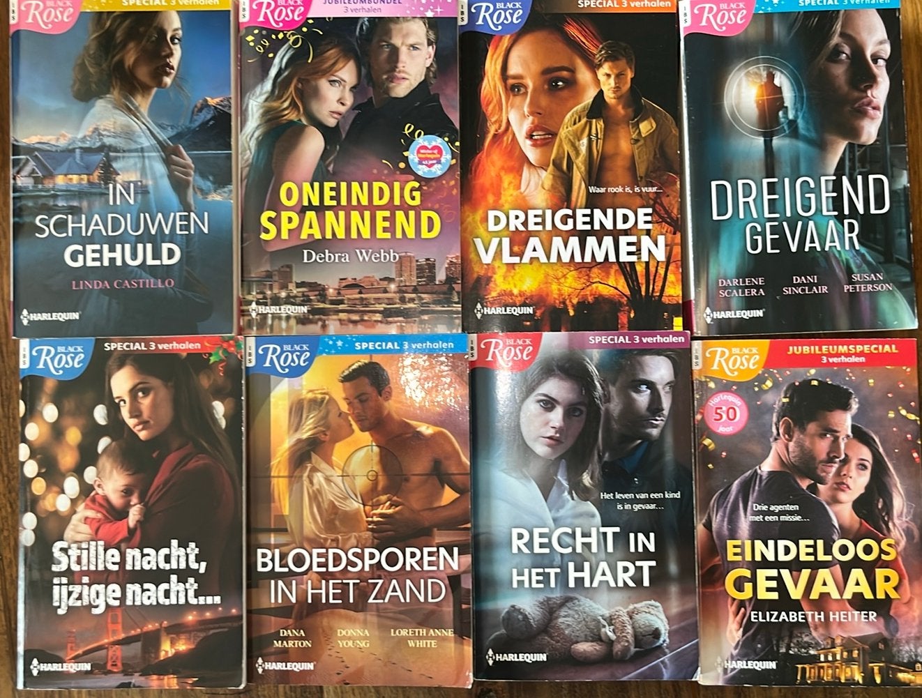 Harlequin IBS Black Rose thriller, 24 verhalen, tm 2025, Boeken, Ophalen of Verzenden, Zo goed als nieuw, Nederland