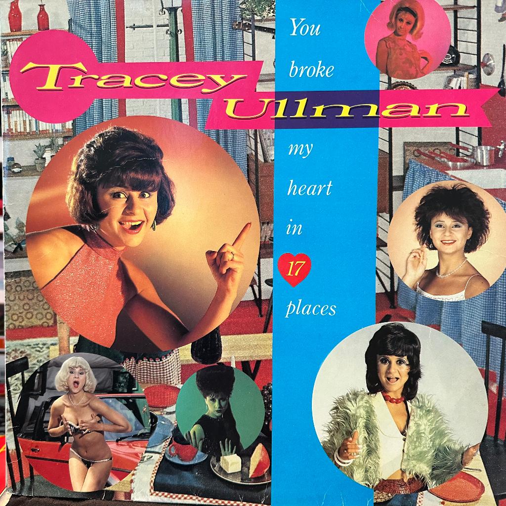Vinyl: Tracey Ullman - Uou broke my heart in 17 places, Cd's en Dvd's, Vinyl | Pop, Ophalen of Verzenden, Gebruikt, 12 inch