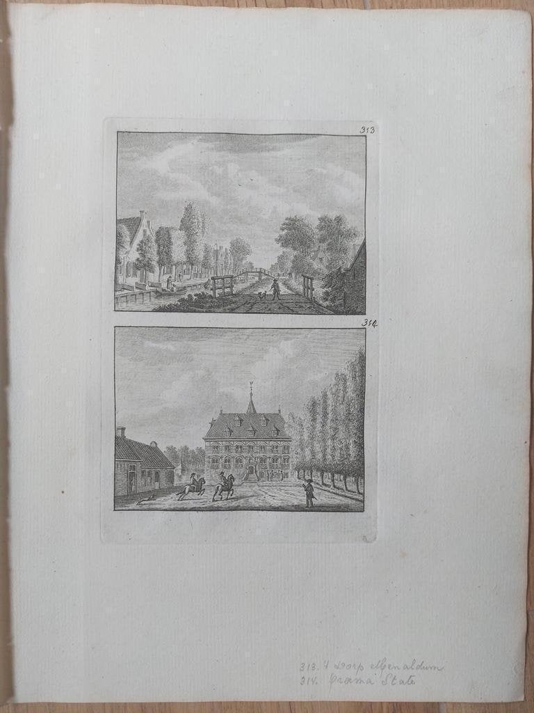 313-314 Menauldum + Orxma State Menaam let op Unieke uitgave, Ophalen of Verzenden