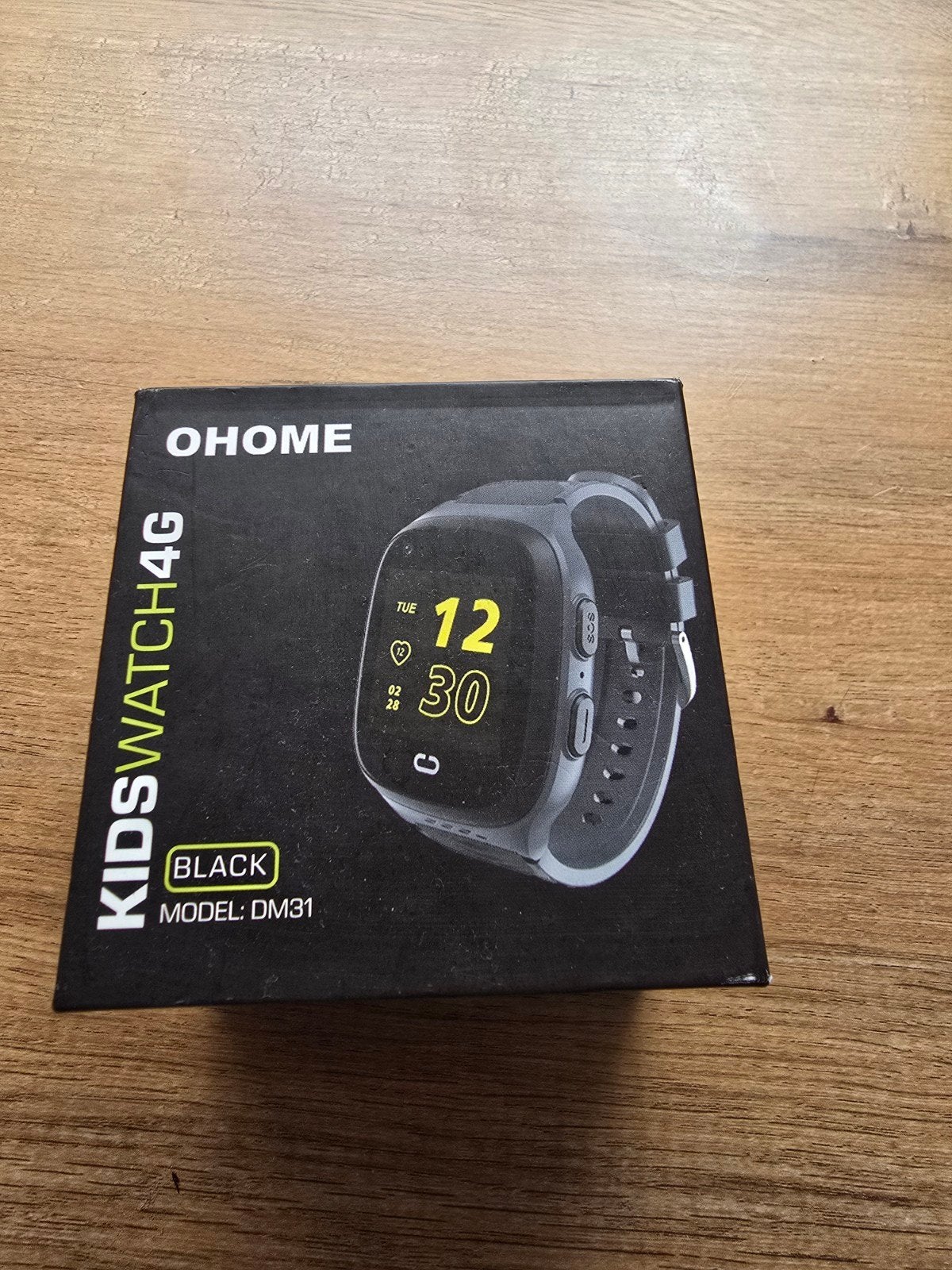 Ohome kids smartwatch 4G, Ophalen of Verzenden, Zo goed als nieuw, Zwart, Jongen of Meisje