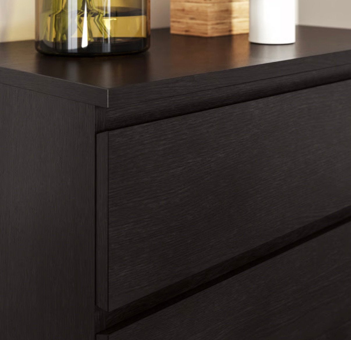 Ikea Malm ladekast, 4 lades, zwart, 80x123cm, NIEUW in doos., Ophalen, 100 tot 150 cm, Nieuw, 50 tot 100 cm