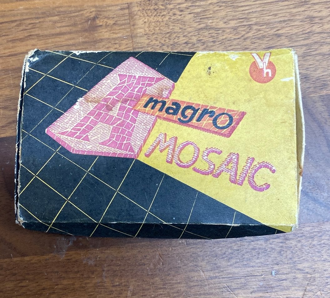 Amagro mosaic tegeltjes, Overige typen, Meerkleurig, Ophalen of Verzenden, Zo goed als nieuw