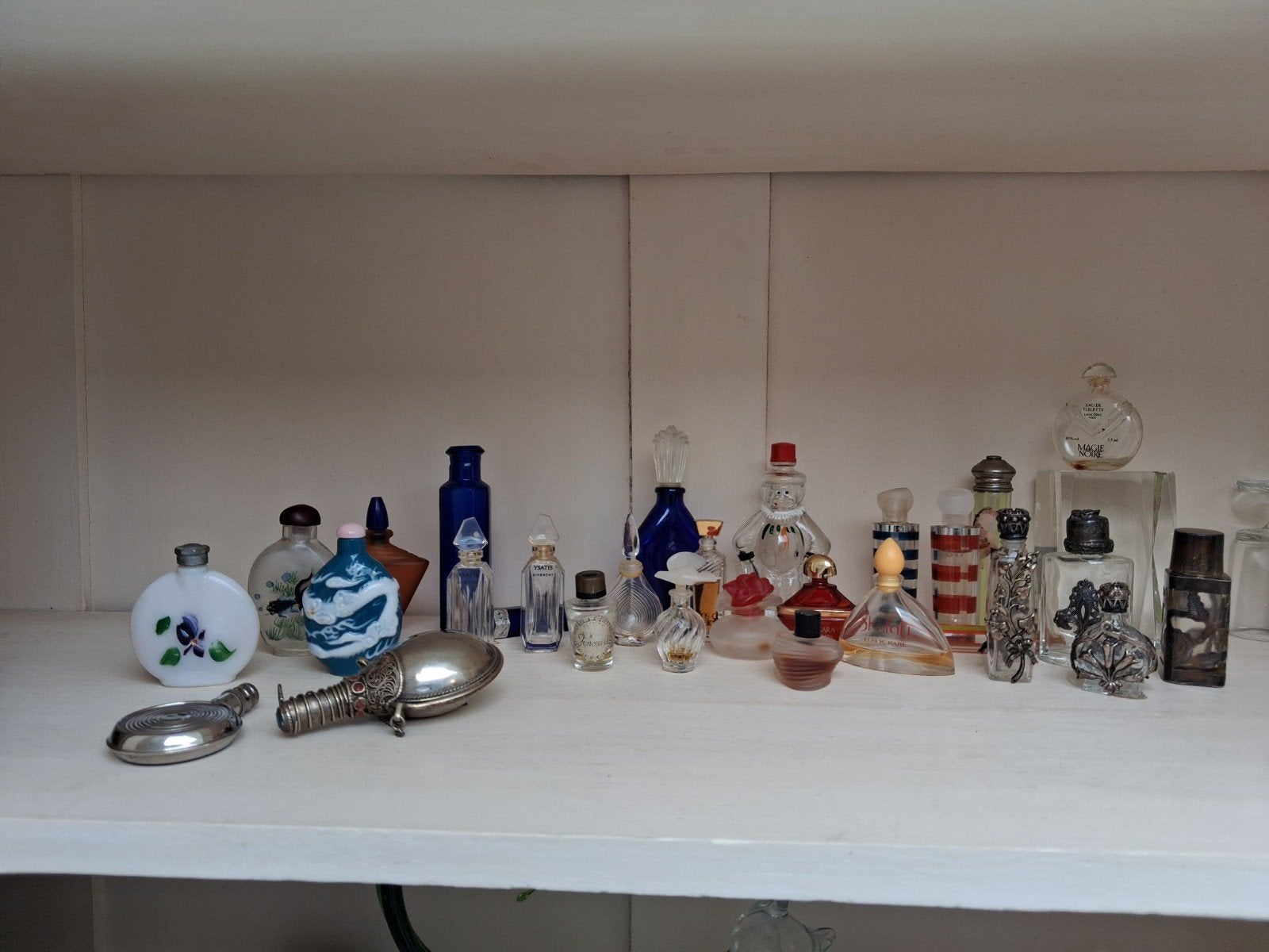 Verzameling van diverse parfumflesjes, Ophalen of Verzenden, Gebruikt