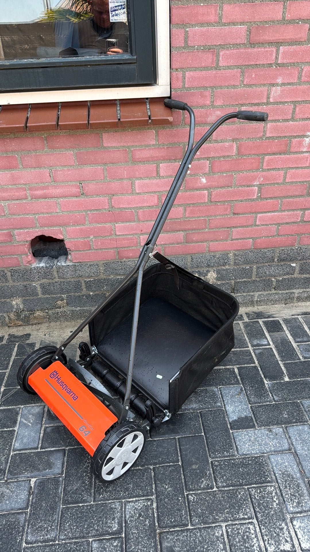 Nieuwe Husqvarna handmaaier, Ophalen, ., 50 cm of meer, Kooimesmaaier